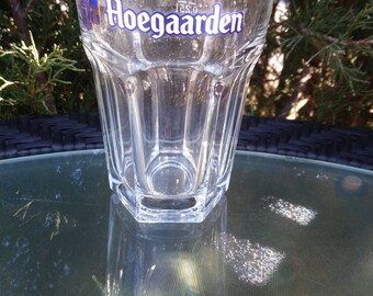 Vintage Hoegaarden .25L Capacity Belgian Hexagonal Wheat Beer