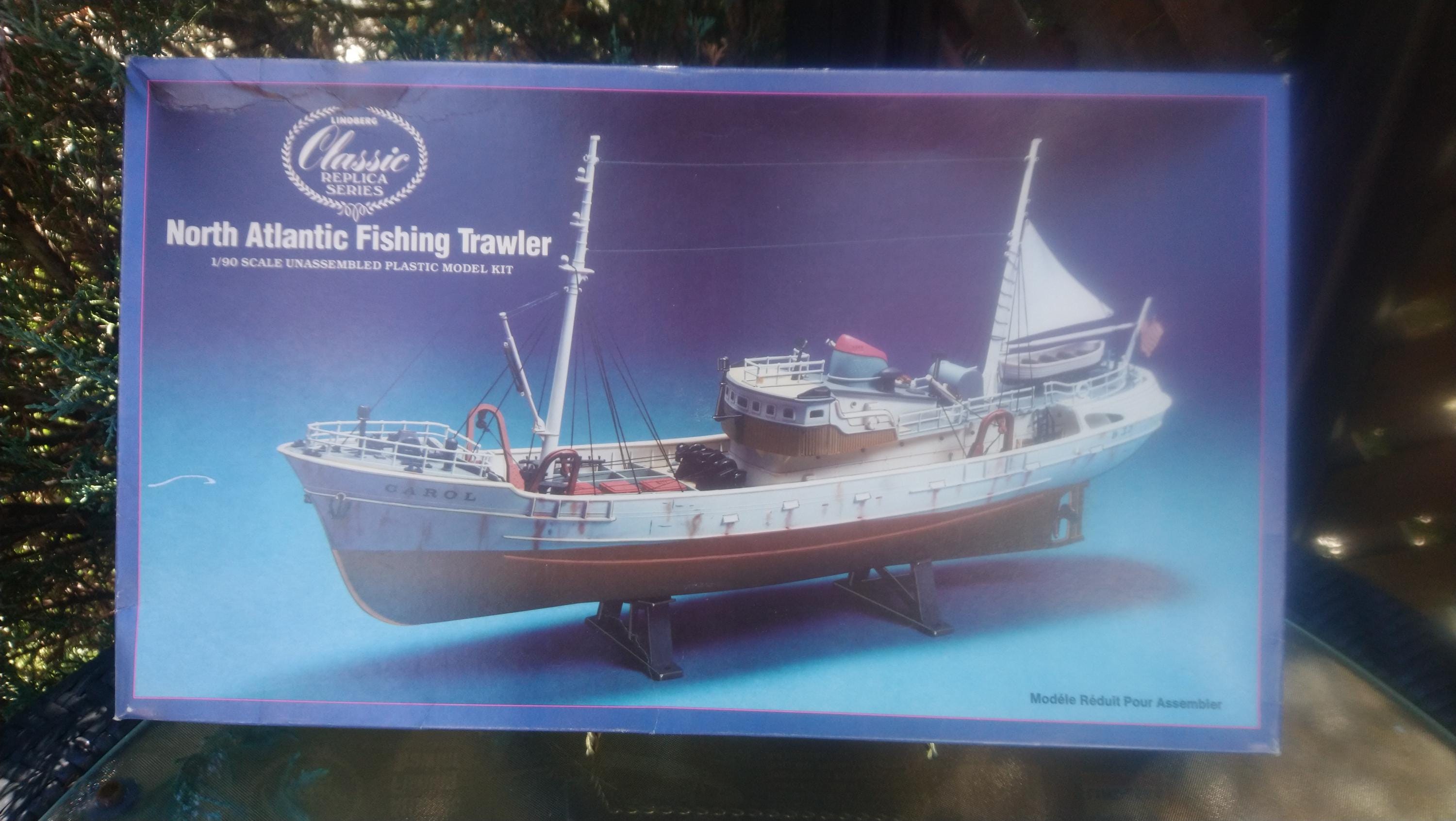 Lindberg Plastic Model Kit, North Atlantic Fishing Trawler