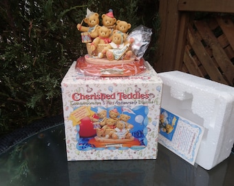 ヴィンテージ チェリッシュド テディ デビーとブッチ フィギュア 1996