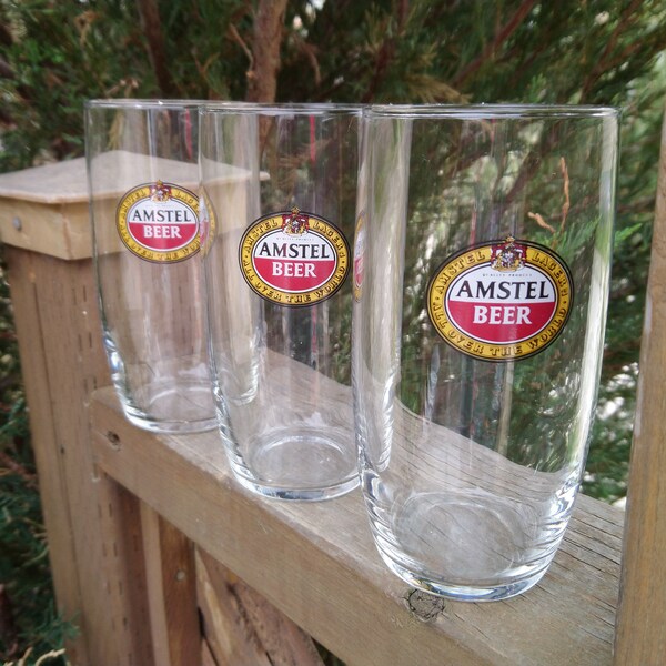 Vintage Beer Glasses Etsy
