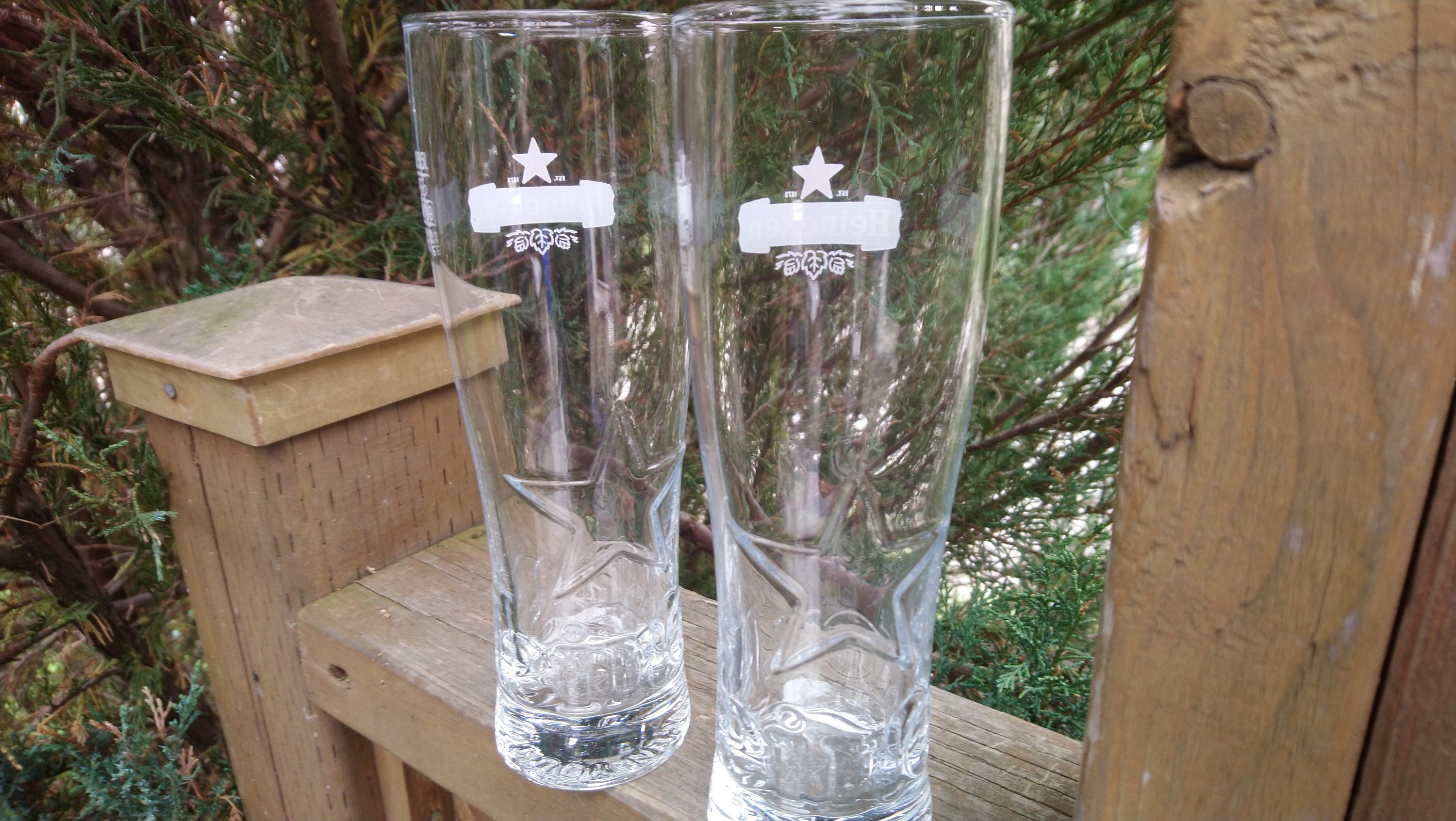 ハイネケンビールグラス、容量 0.25L、2個セット - Etsy 日本