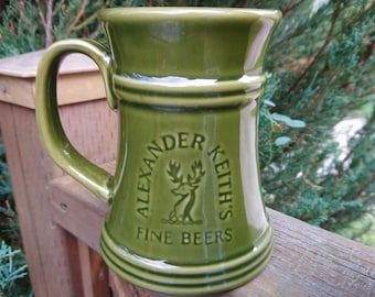 Alexander Keith's Fine Beer Ceramic Mug Green Alexander Keith's Fine Beer Ceramic Mug Green