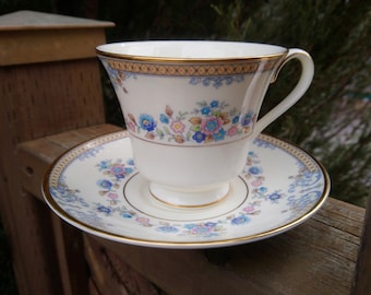 ヴィンテージ ミントン ファイフ ティーカップ ソーサー & プレート