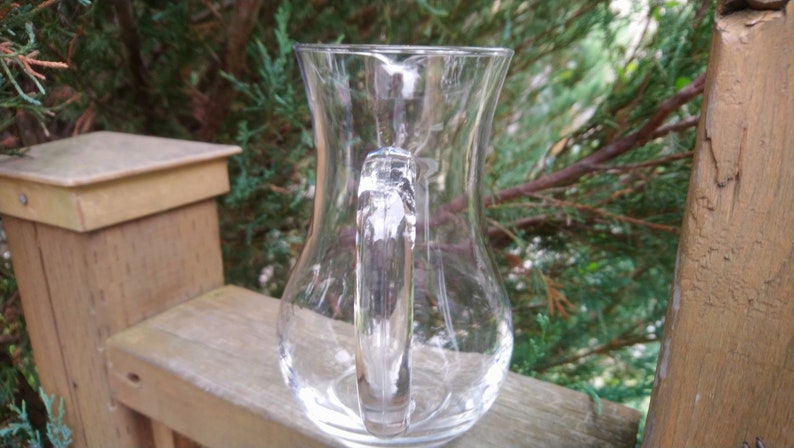 Vintage Wiser's Whisky Glass Pitcher, Two Cup Whiskey Pitcher, Bar ...