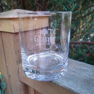 Bicchiere da whisky scozzese vintage di Grant, Bicchiere da bar, Bicchiere vintage, Bicchiere da bere, Bicchiere Rocks, Bicchiere di vetro