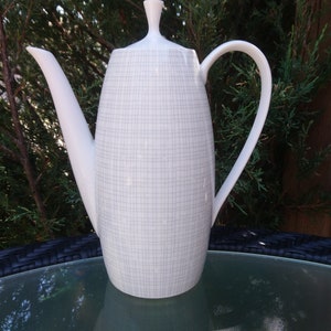 Mid Century Modern Tea Pot Or Coffee Pot, By Arzberg, Pattern 2025 Goldene Medaille, 1957, Produced In Germany By Arzberg Porcelain