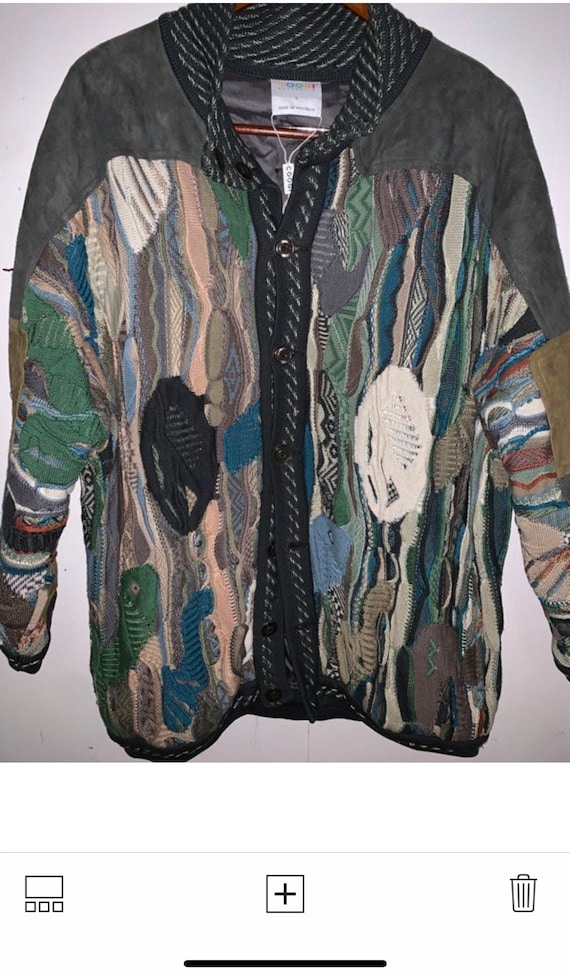 Mens vintage Coogi jacket, 90s style, Coogi, Bill 