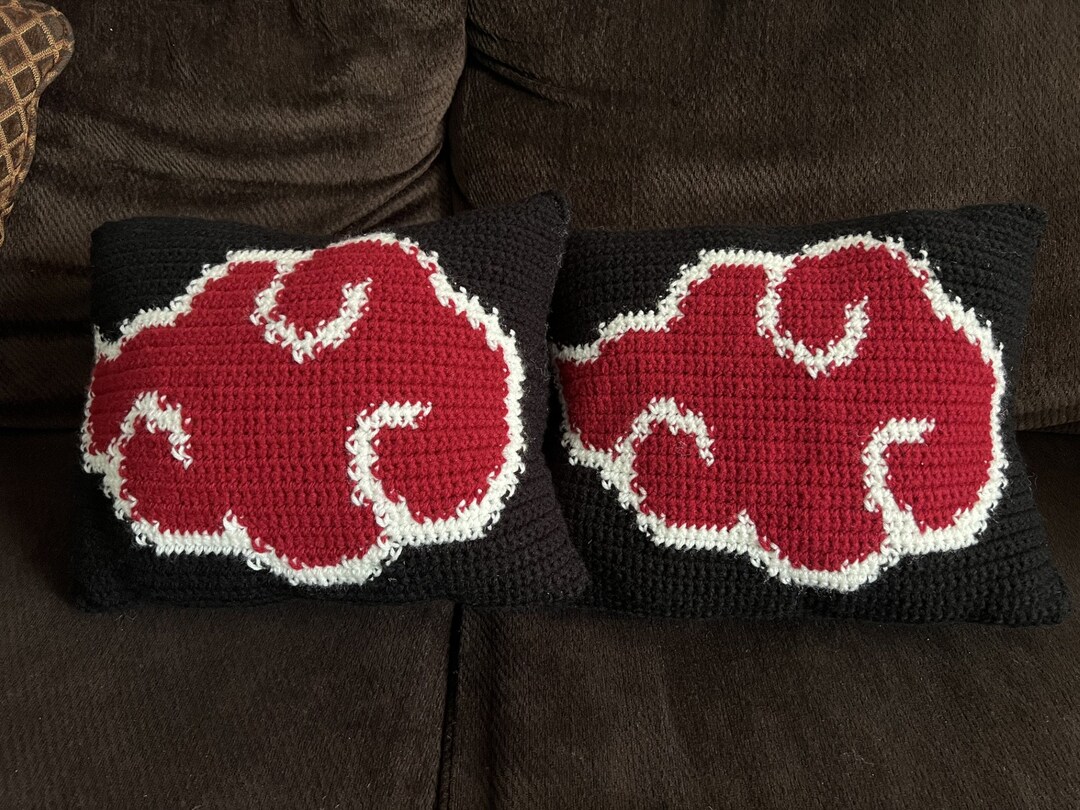 Akatsuki Crochet Pillow Pattern PDF Instant Download Etsy