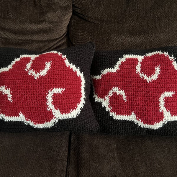 Akatsuki | Crochet Pillow Pattern PDF - instant download