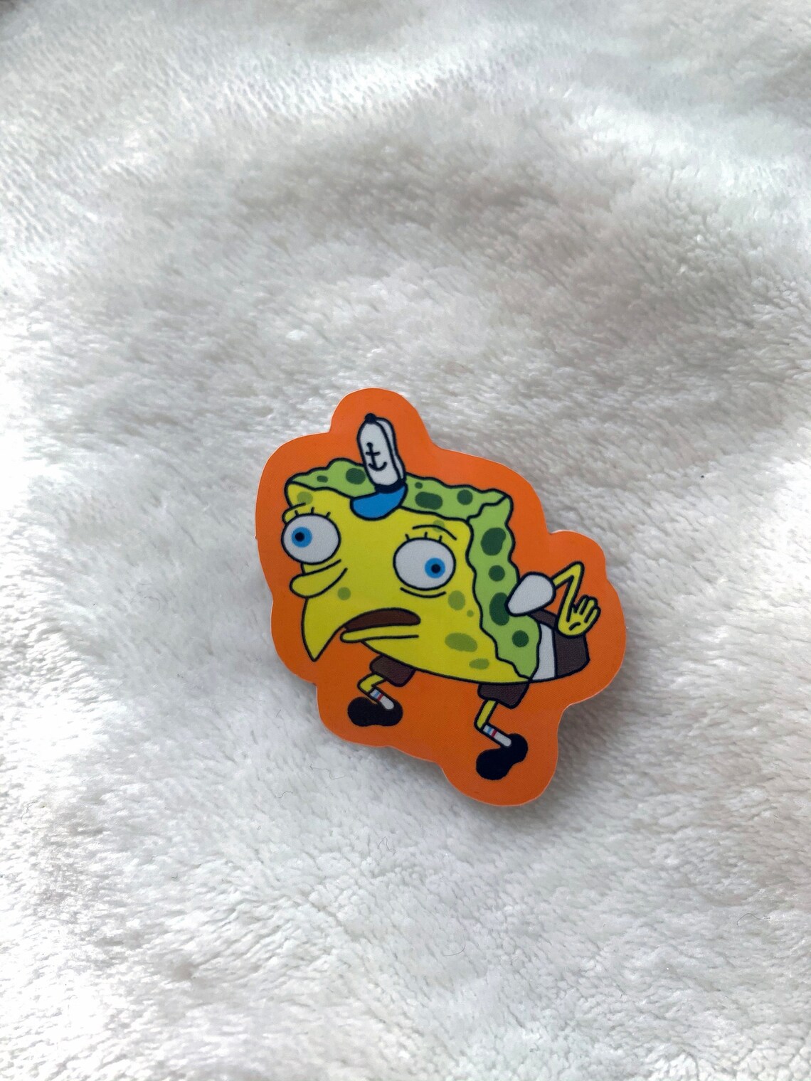 Spongebob Squarepants Vinyl Sticker Etsy