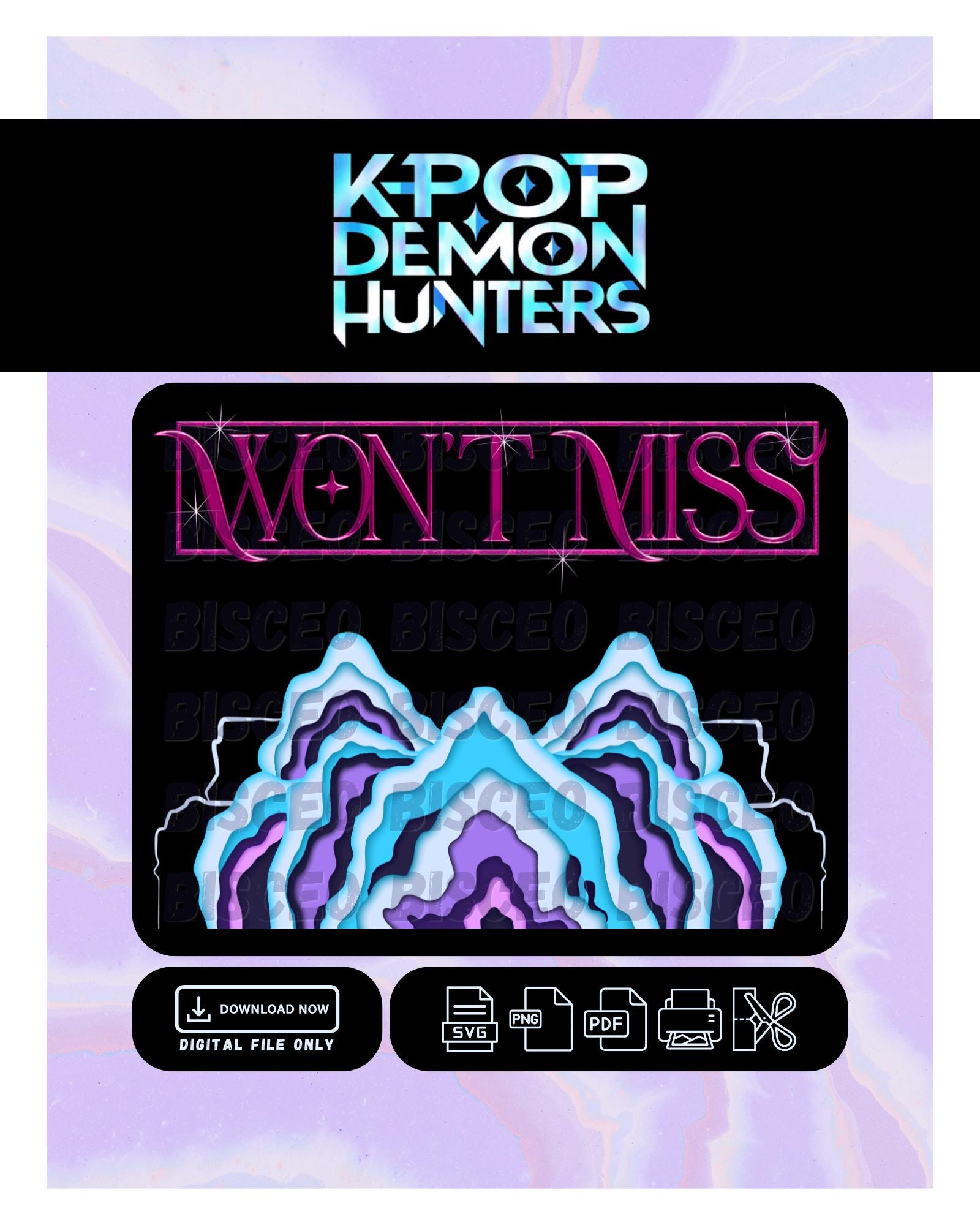 K-Pop Demon Hunters T-Shirt Damen - Offiziell Lizenziert & Aus Baumwolle