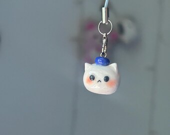 Blueberry Cat Charm
