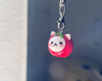 Tomato Cat charm