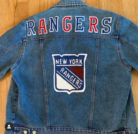 Custom Sports Jean Jacket - Etsy