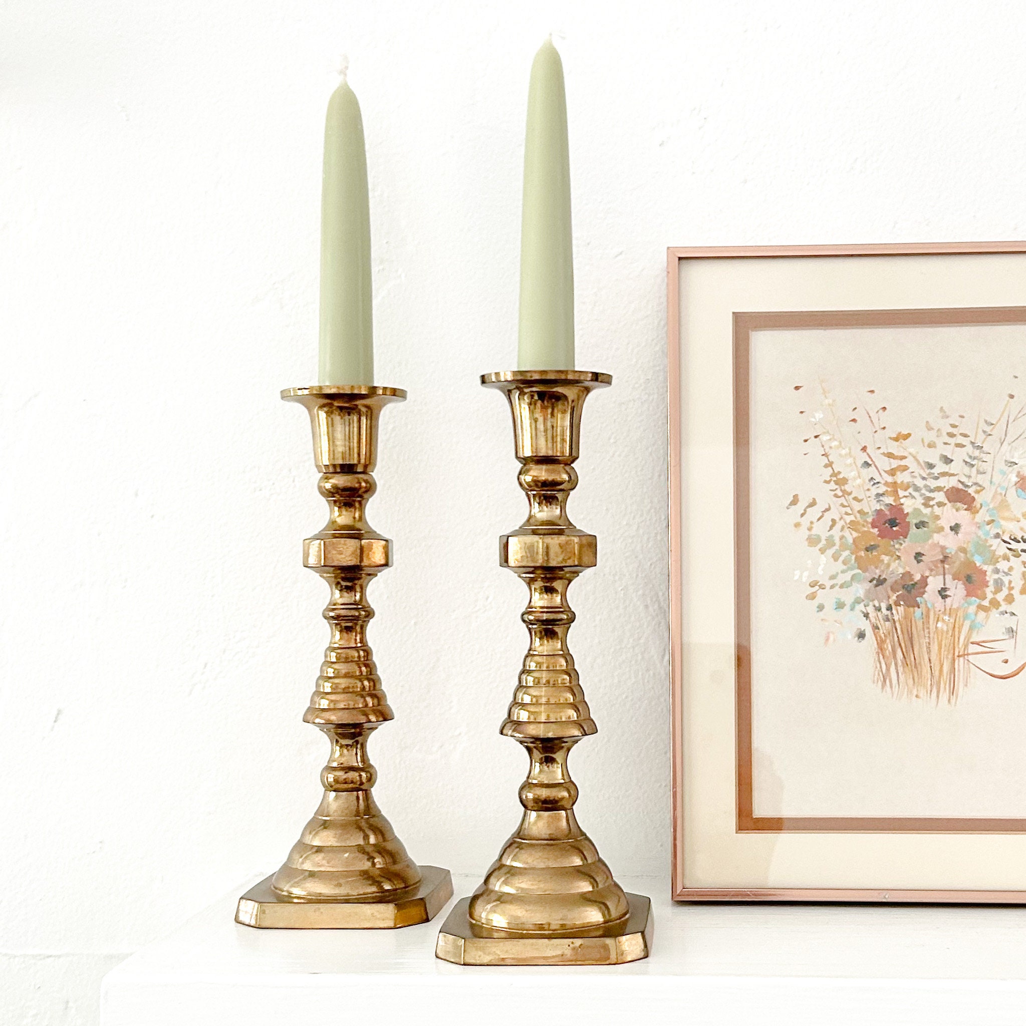 Beehive Candlesticks 