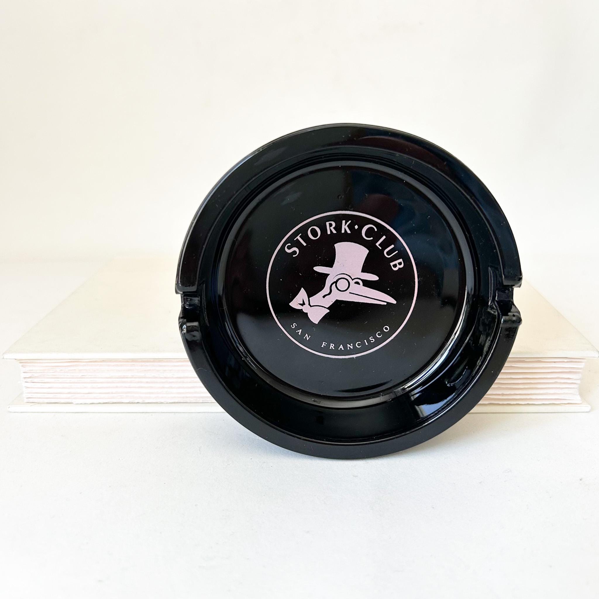 Vintage Stork Club San Francisco Ashtray, Rare. Mid Century Souvenir Trinket Dish.