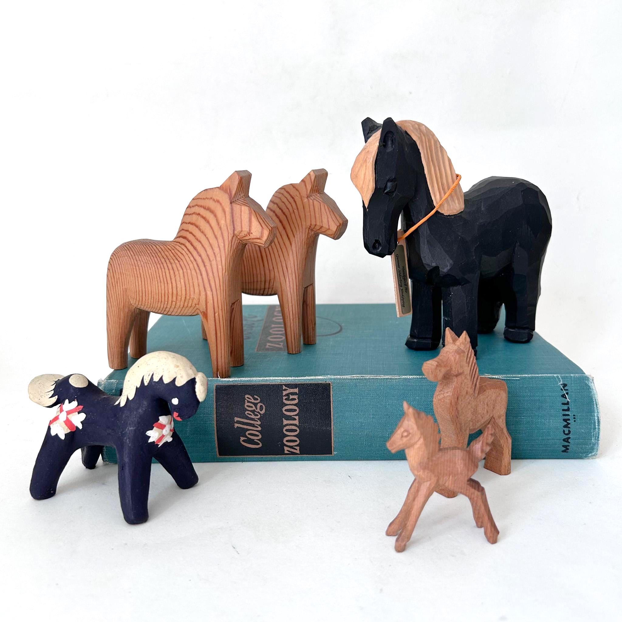Dala Horse Signed Vintage - Etsy