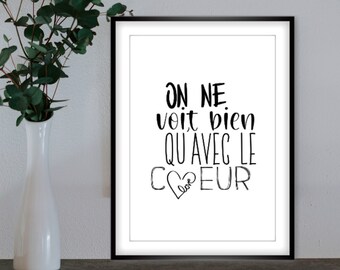 Citation En Francais Etsy