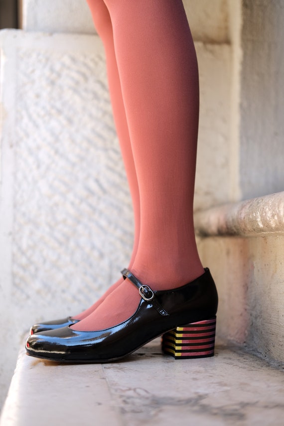 Women's Block Heel Ankle Strap Sandals Open Toe Solid Color - Temu