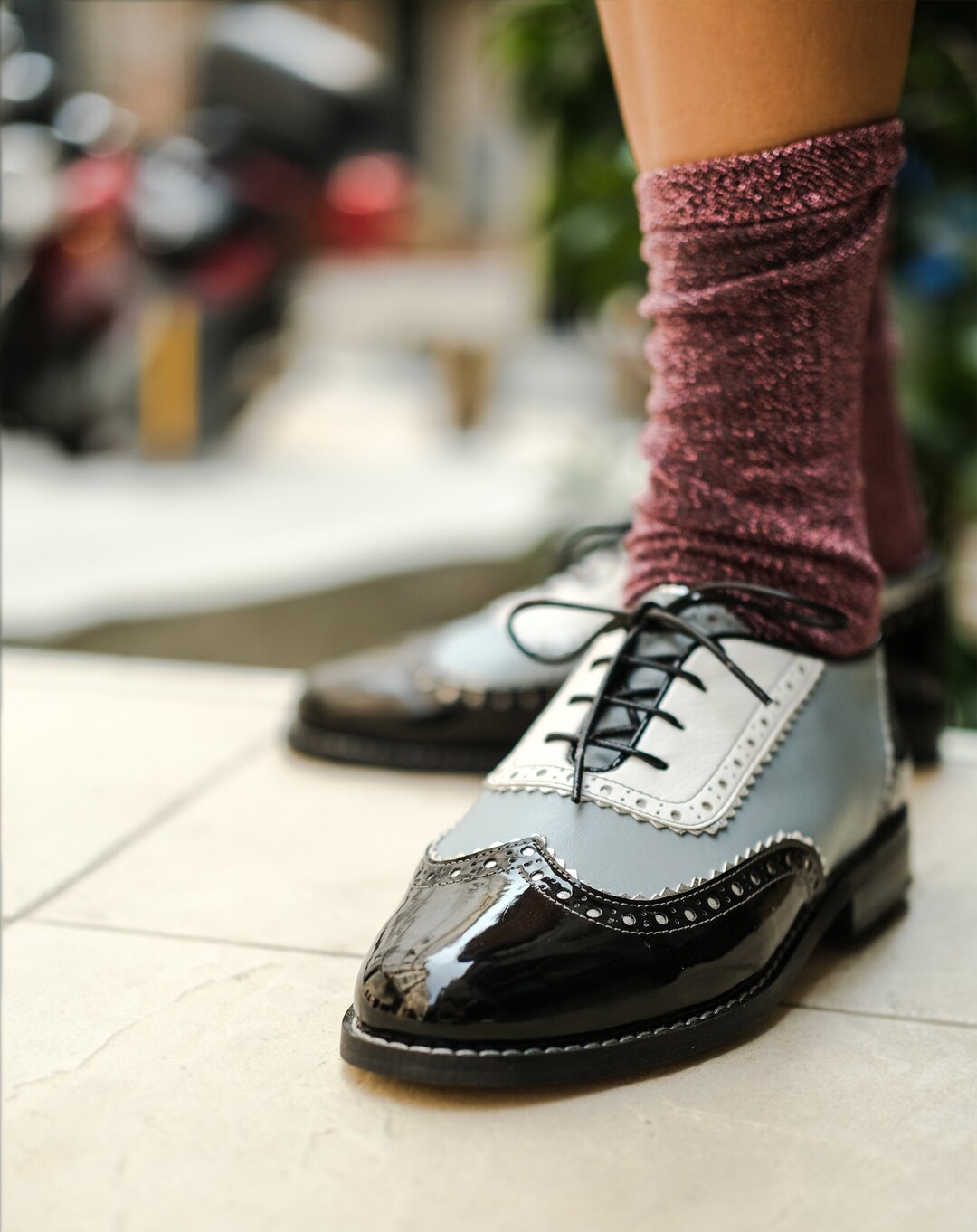 Women's Oxford Shoes | Leather Oxford Shoes | Elegant Vintage Oxford ...