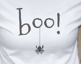 Boo SVG PNG DXF Halloween Svg Witch Svg Spooky Mom shirt Scary shirt Spooky Tote Bag Ghost Boo