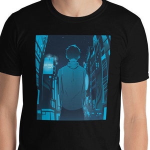 Japanese Anime Boy Street Wear Short-Sleeve Unisex T-Shirt