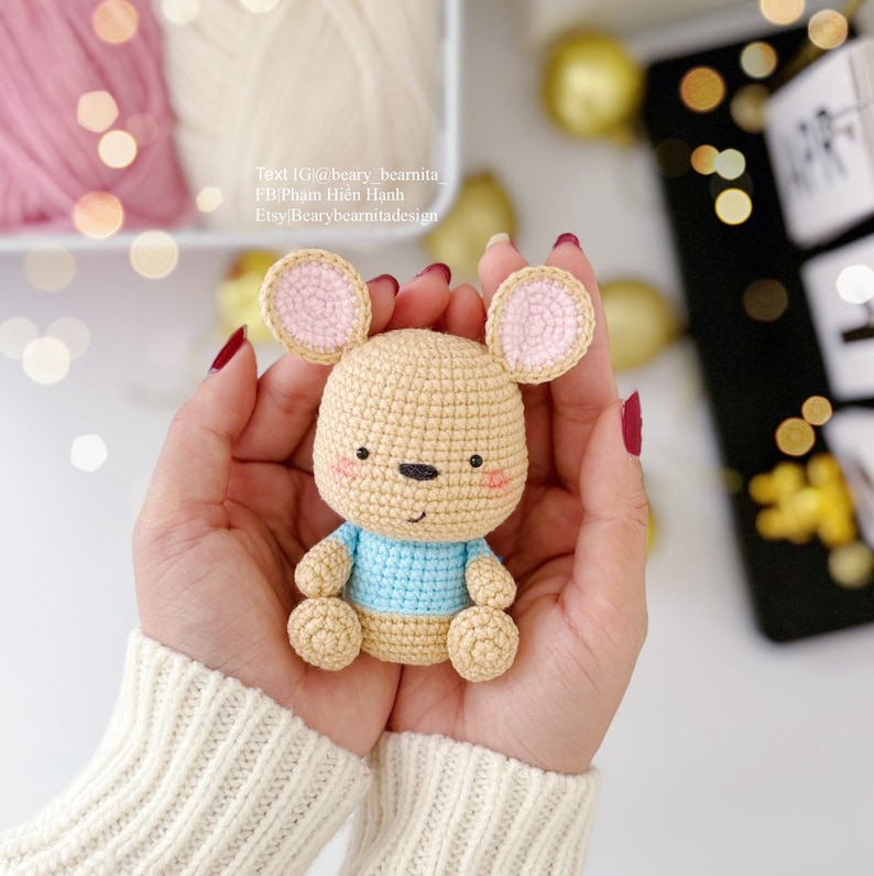 Cute Roo crochet pattern. Amigurumi crochet pattern. Crochet doll. PDF file zdjęcie 4