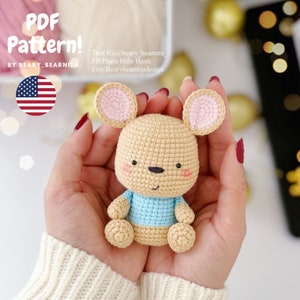 Cute Lumpy and Roo crochet pattern. Amigurumi crochet pattern. Crochet doll. PDF file zdjęcie 3