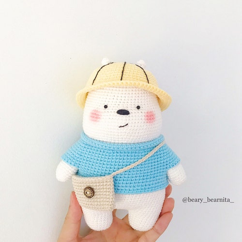 ice bear stuff toy