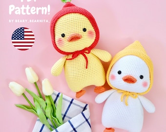 Abby the Duck Amigurumi Crochet Pattern (PDF)