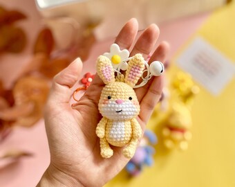 かぎ針編みキーホルダーパターンバンドル：あみぐるみプーさんフレンズ