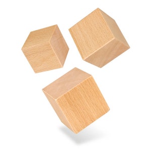 Set of 2 Wooden Block 3D Puzzles 9 Cubes Animals, Transportation, Ocean Montessori Waldorf STEM Learning Toy Toddler Preschool image 10