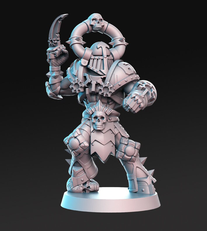 Pathfinder 3D Printed Resin Miniature War Gaming Dungeons and dragons ...