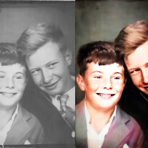 Photo Restoration, Retouching, Colorization, Old photo enhansing, Retouch, Restore, Vintage photo editing, Photo collage print