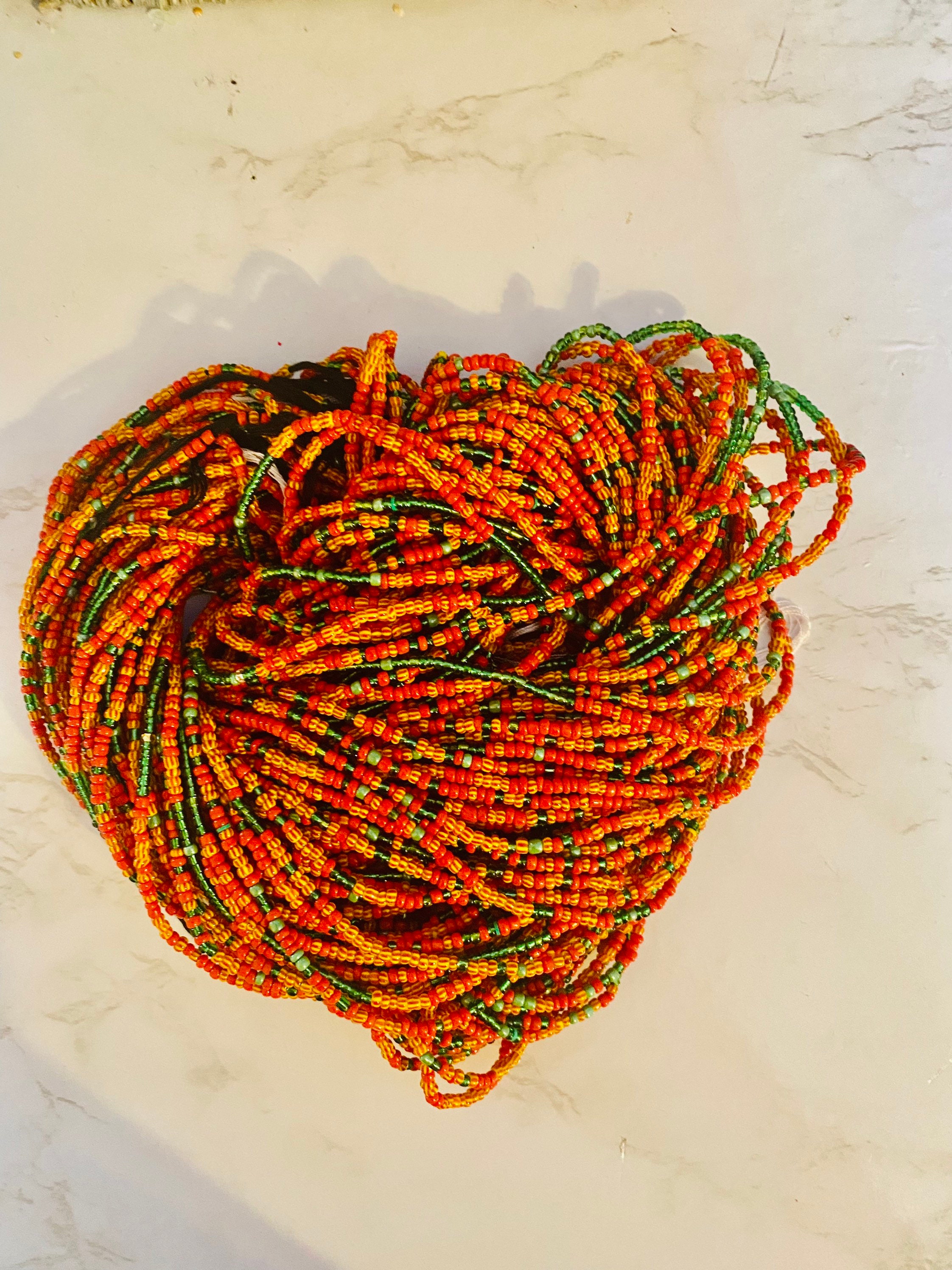 Waist Beads from Ghana Etsy