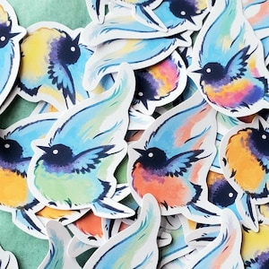 Spiribird Vinyl Aufkleber Monster Jäger