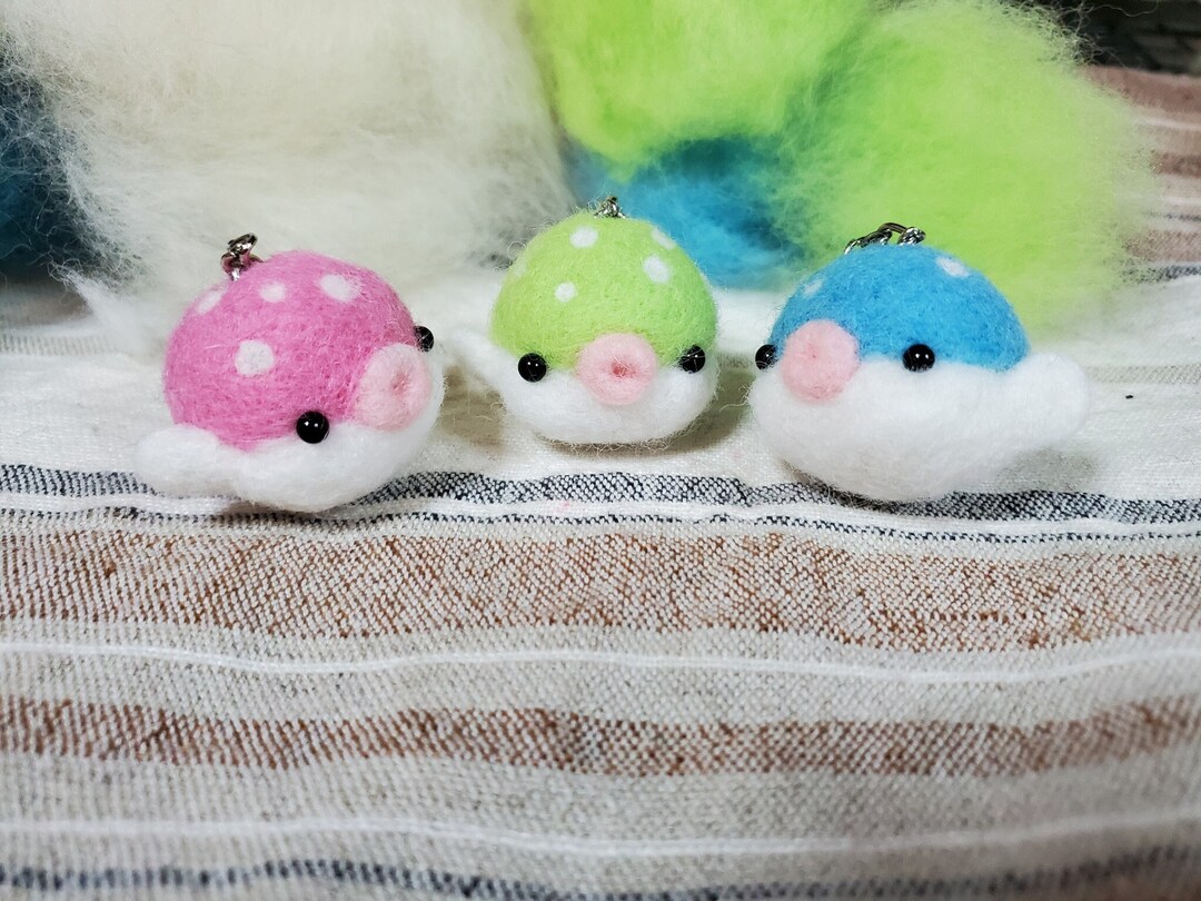 Pufferfish Keychains Etsy