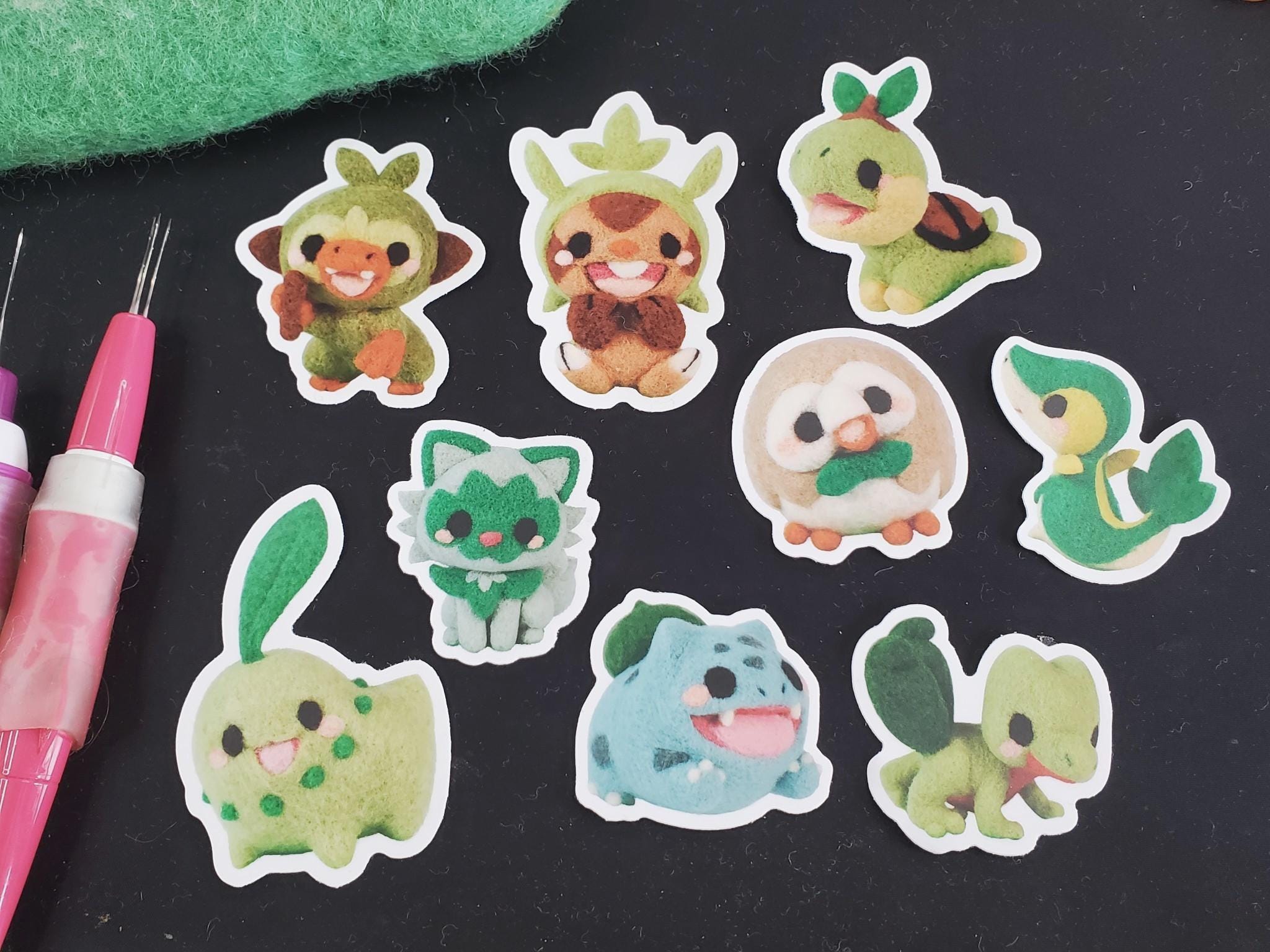 Grass Starter Vinyl Stickers - Etsy