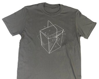 Take Out Box Patent - T-Shirt - Charcoal with White Ink