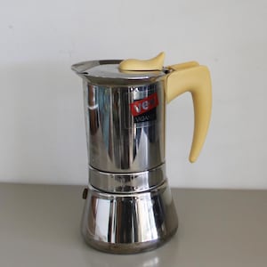 Machine à expresso italienne sur cuisinière, cafetière à moka, percolateur à expresso, expresso italien Vev Vigano, machine à expresso Vev Vigano