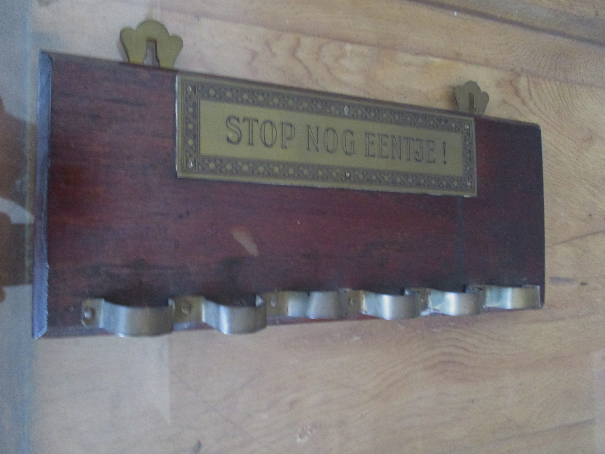 Vintage Pipe Rack , Dutch Pipe Rack , Wall Hanging Pipe Rack , Six Pipe ...