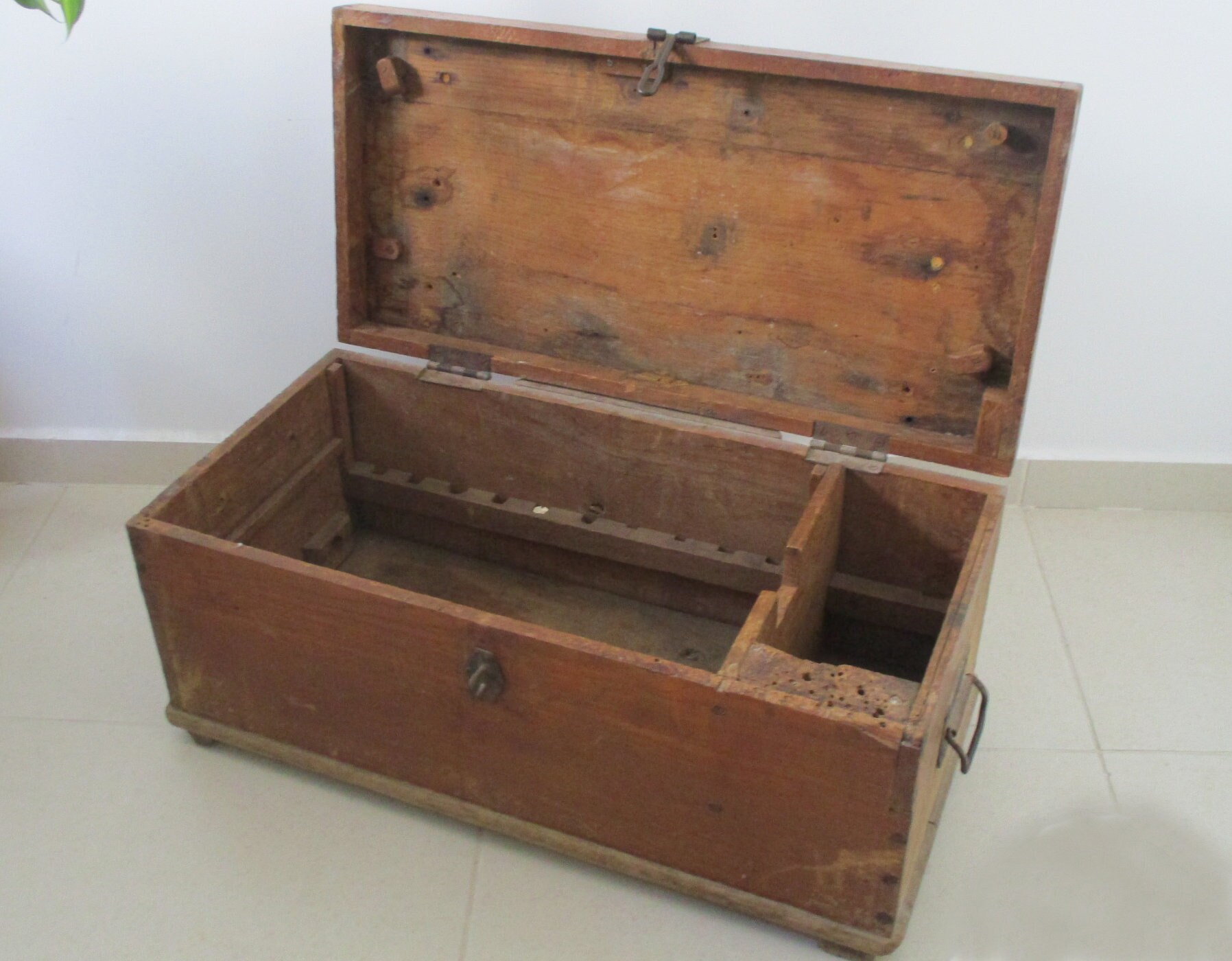 Wooden trunk box olx online