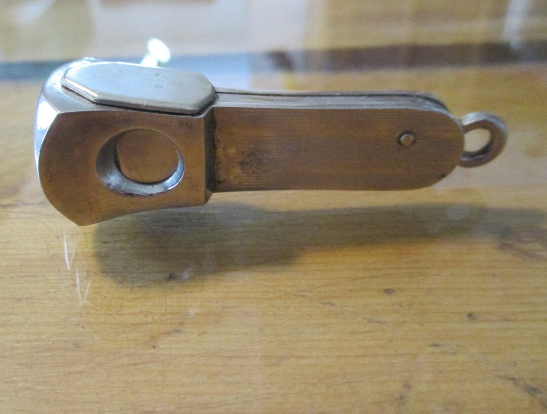 Cigar Cutter , Cigar Trimmer , Compact Cigar Cutter , French Cigar