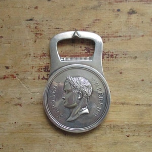 Christofle France Coll-Gallia Silver Plated Napoleon Bottle Opener,French Napoleon bottle opener ,Christofle France Napoleon bottle opener