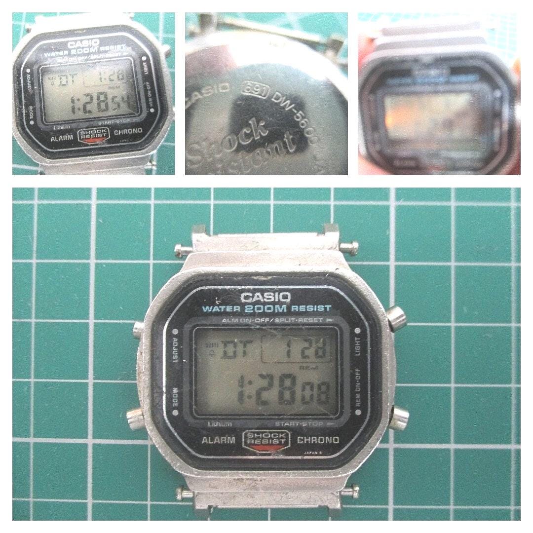 カシオ G-Shock DW-5600 (691) 、カシオ アラームクロノ DW5600 (691