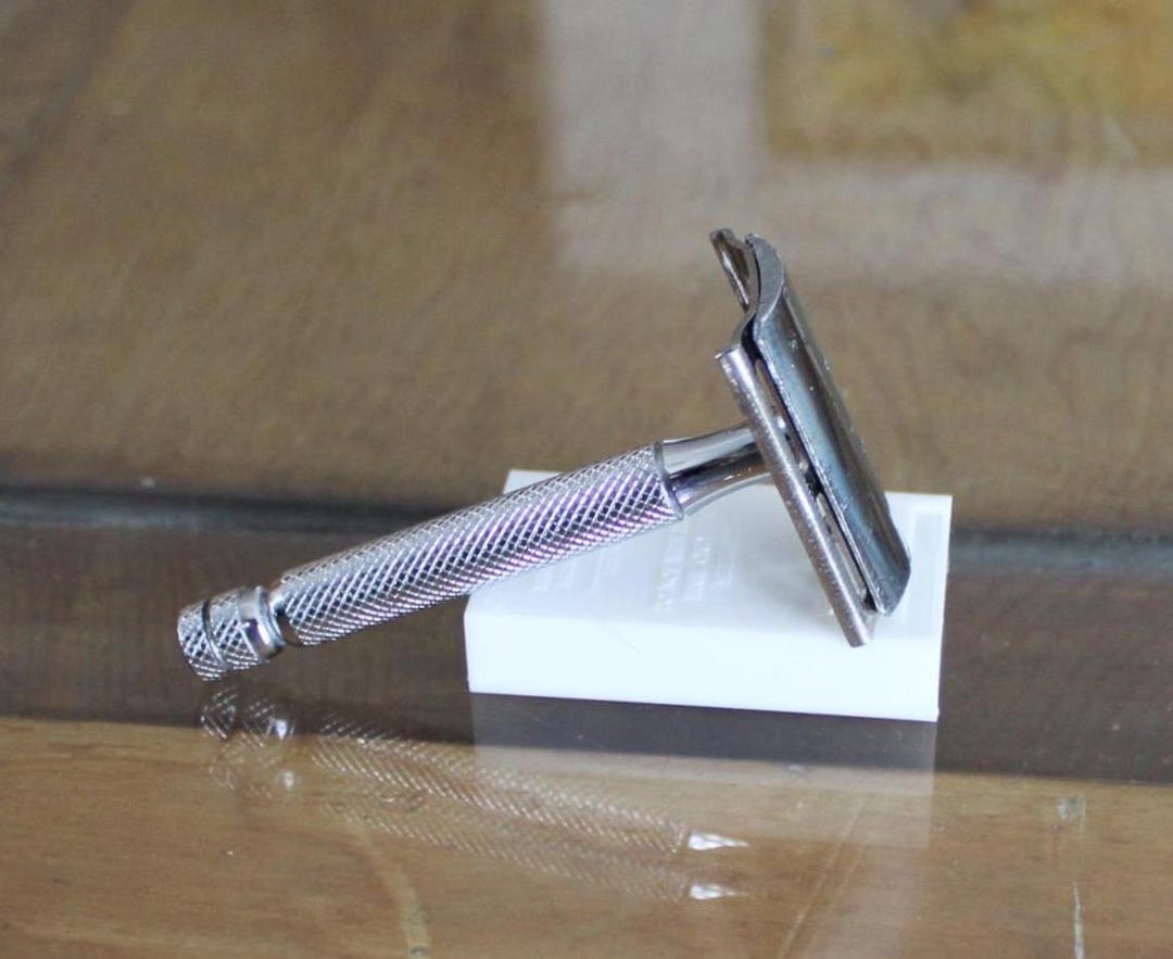 Vintage Israeli Army Safety Razor, Vintage Safety Razor,wet Shave Razor ...
