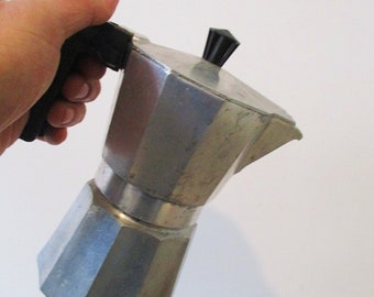 Italian stove top espresso maker,Mocha pot,espresso percolator,vintage Italian espresso ,Ital express,
