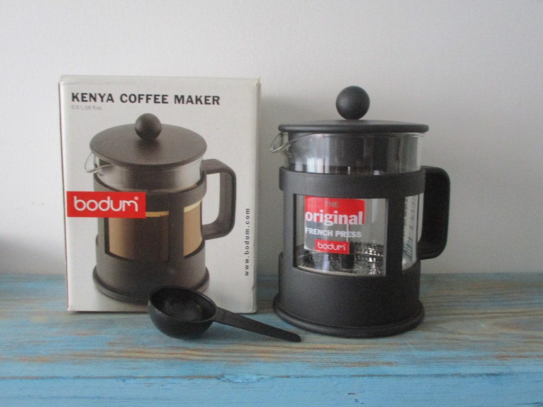 Kenya Tea Machine Bodum French Press, Kenya Coffee Maker , Vintage Bodum , Original ...