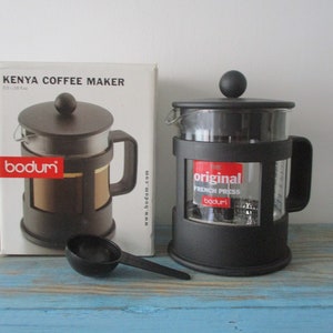 Bodum French press, Kenya Coffee maker , vintage Bodum , Original French press ,vintage Bodum, Bodum Kenya coffee maker