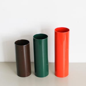 Lichtergruppe “Trean”, Gnosjö Konstsmide.Sweden Röhren Kerzenhalter, Mid Century, Modernes skandinavisches Dekor